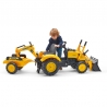 Komatsu Ride-on Pedal Backhoe with Front Loader by Falk - +3 years