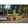 Komatsu Ride-on Pedal Backhoe with Front Loader by Falk - +3 years