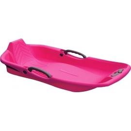 Belli Pink Snow Sled 1 seater With Brake and Handle Cord For Kids BE80320