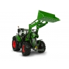 1:32 Scale Fendt 722 with front loader "New Green Color" Diecast Replica