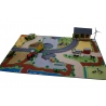 Kids Globe Farm XXL Playmat 59"L x 39"W KG570347