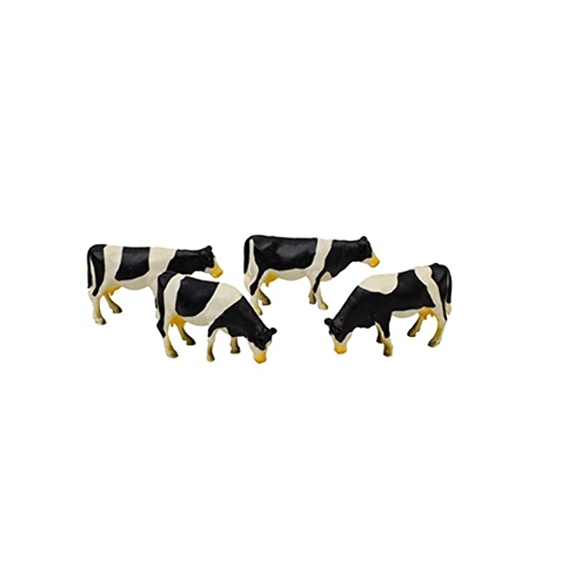 Cows 4pcs Black/White standing