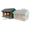 Wooden 1:16 Scale farm shed for 3 tractors