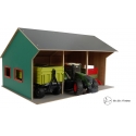 Kids Globe 1:16 Scale Farm Shed Toy For 3 Vehicles KG610260