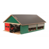 Wooden Toy Cow stable with windbreak screen KG610250