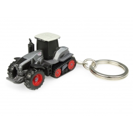 Universal Hobbies CLAAS Axion 960 Terra Trac - Gunmetal grey Tractor Metal Keychain UH5873