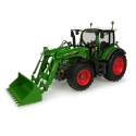 Universal Hobbies 1:32 Scale Fendt 516 Vario with front loader Tractor Diecast Replica UH4981