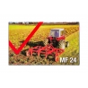 Massey Ferguson 24 plough 1:32 scale miniature