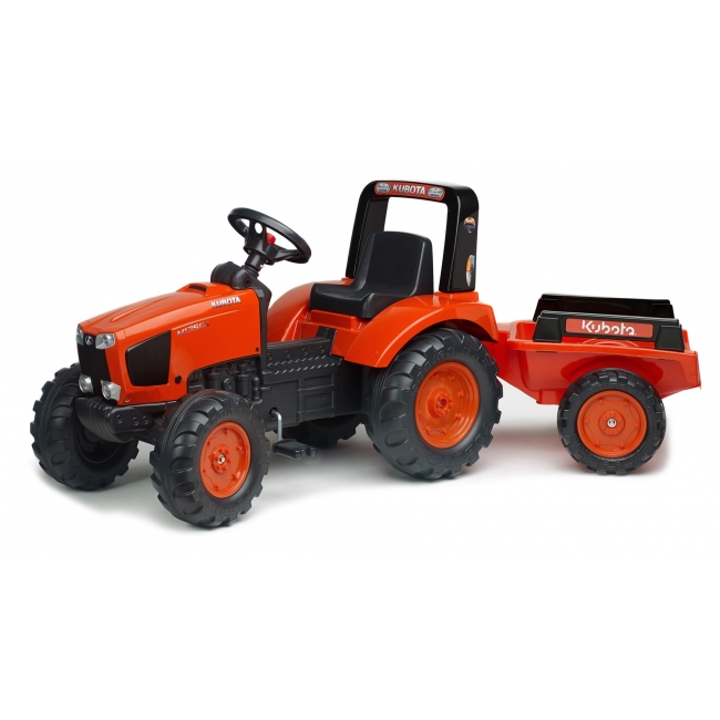 TRACTEUR KUBOTA M135-GX + REMORQUE (3/7 ANS)