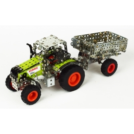 Tronico Micro Series - Claas Arion 430 with Trailer - 588 Parts - DIY Metal Kit T9500