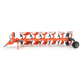 Universal Hobbies 1:32 Scale Kubota RM3005V 6-Furrow Reversible Mounted Plow Diecast Replica UH4932