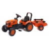 TRACTEUR KUBOTA M7171 + REMORQUE 2/5 ANS