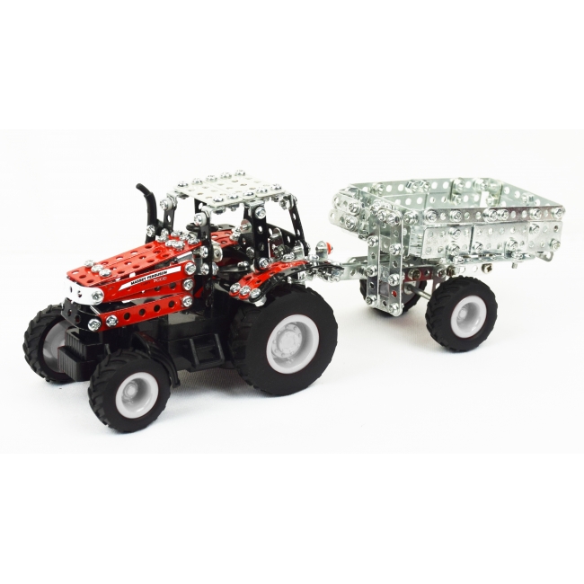 Massey Ferguson 7600 wTrailer - Infra Red Cnrtl'd (354 parts