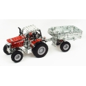 Tronico Micro Series - Massey Ferguson 7600 with Trailer - 554 Parts - DIY Metal Kit T9540