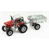 Massey Ferguson 7600 with Trailer (354 parts)