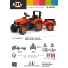 TRACTEUR KUBOTA M135-GX + REMORQUE (3/7 ANS)