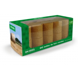 Pack of 20 round bales