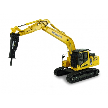 Komatsu PC210LC-11 with Hammer Drill