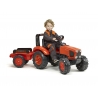 TRACTEUR KUBOTA M135-GX + REMORQUE (3/7 ANS)