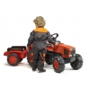 TRACTEUR KUBOTA M135-GX + REMORQUE (3/7 ANS)