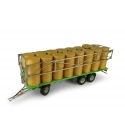 Universal Hobbies 1:32 Scale Joskin Wago TR 10000 T20 Trailer for Hay Bales Diecast Replica UH5225