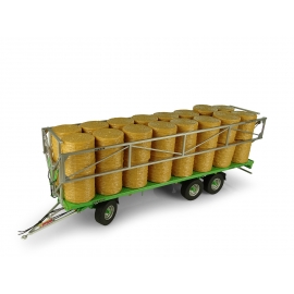 Universal Hobbies 1:32 Scale Joskin Wago TR 10000 T20 Trailer for Hay Bales Diecast Replica UH5225