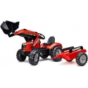 Falk Massey Ferguson 8740S Pedal Tractor with Front Loader and Trailer, Ride-on + 3 years FA4010AM 