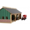 Farm shed for 3 tractors