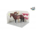 Kids Globe 1:24 Scale Wooden Horse Grooming Stall KG610205