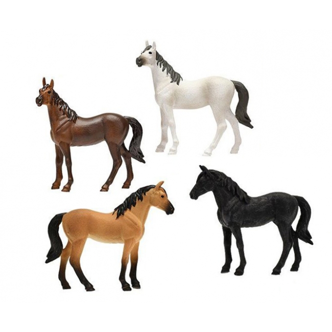 Horses 4pcs 2 assorted