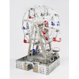 Tronico Profi Series - Ferris Wheel with Solar Cell - 1014 Parts - DIY Metal Kit T10132