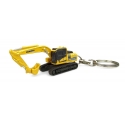 Universal Hobbies Komatsu HB205LC Hybrid Excavator Metal Keychain UH5853