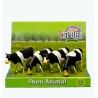 Cows 4pcs Black/White standing