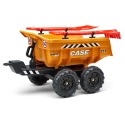 Falk Case CE Twin Axles Maxi Tilt Trailer with shovel and rake +3 years FA940CE