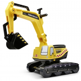 Ride-on Excavator "Yellow" with Opening seat