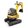 Ride-on Excavator "Yellow" with Opening seat