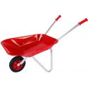 UH Kids Red Metal Wheelbarrow with Rubber wheel UHK1303R