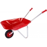 Metal Wheelbarrow with Rubber wheel - Red