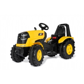 Yellow ride on pedal tractor CATERPILLAR Rolly Xtrac Premium