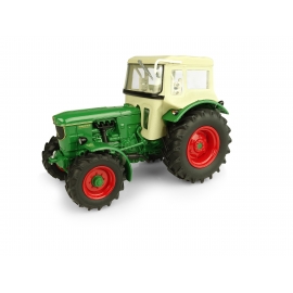 Universal Hobbies 1:32 Scale Deutz hr D60 05 - 4WD With Cabin Tractor Diecast Replica UH5253