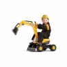 JCB excavator w/opening seat and helmet