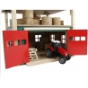 Wooden Hay Barn with Loft and Heigh adjustable roof Toy