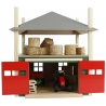 Wooden Hay Barn with Loft and Heigh adjustable roof Toy